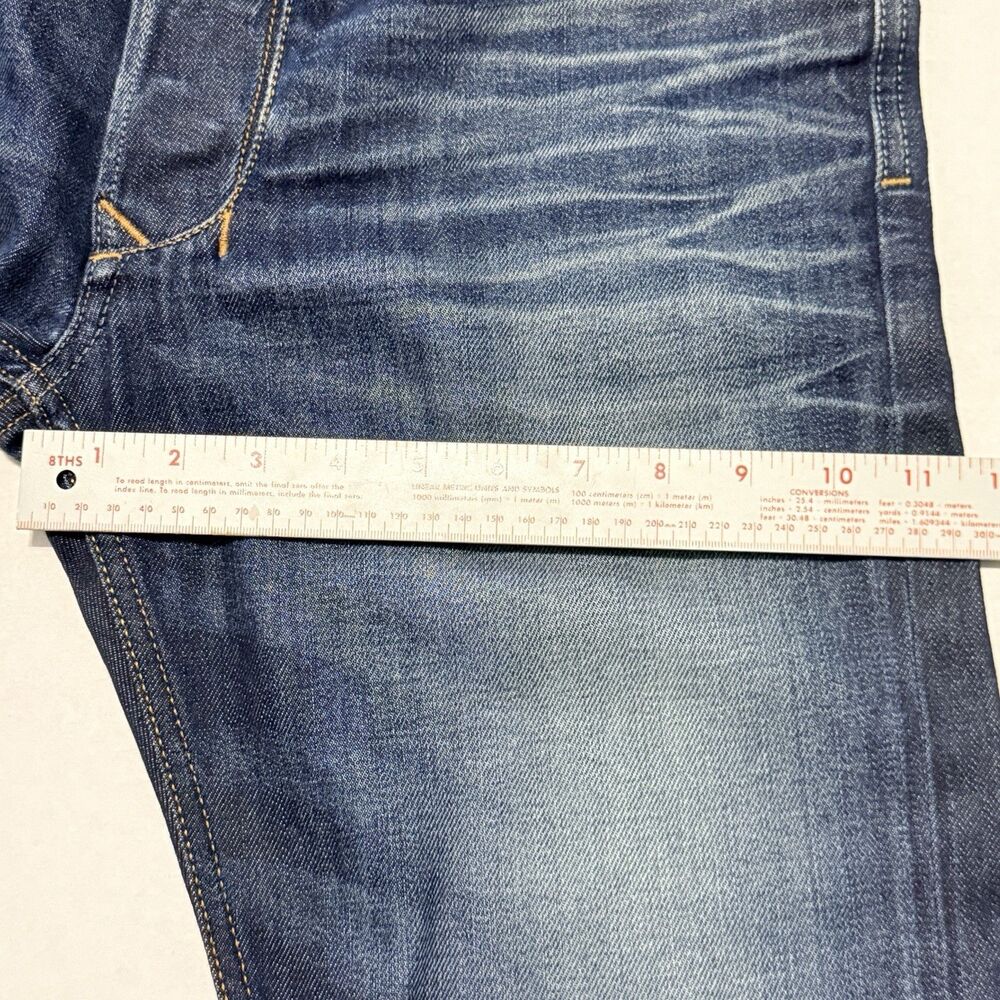Diesel Larkee Mens 31x30 *33x29 Blue Regular Straight Button Fly Jeans 0073N - Picture 14 of 16